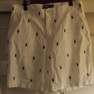 Polo Ralph Lauren Allover Pony Chino Shorts